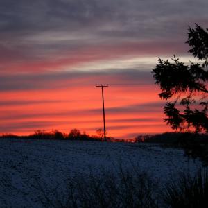 Evening sky © P Moon