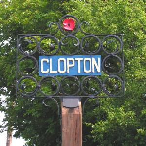 Clopton village sign © D Hughes