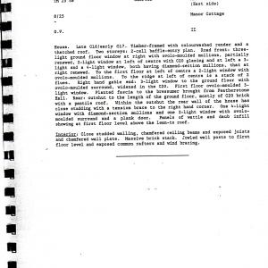 Listed Buildings Clopton 1998 Manor Cottage 013