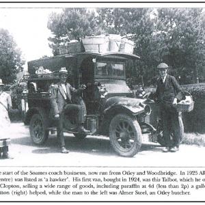 925 Soames Albert with van George Button Alma Steel