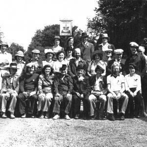Crew in carpark of Crown