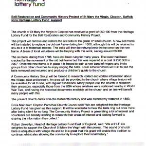 2008 heritage lottery fund bell restoration grant001