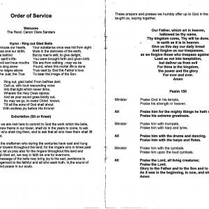 2013 service of thanksgiving bells 0002