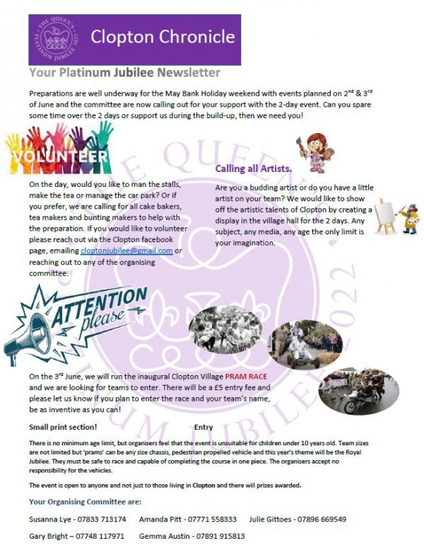 Jubilee Newsletter 2