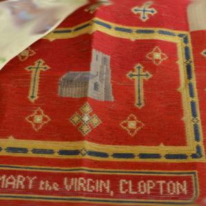 Clopton church (red)