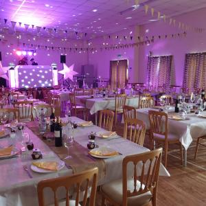 wedding reception at Clopton VH